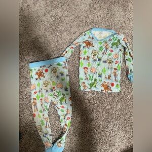 Little Sleepies Blue Toy Story Pajamas